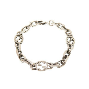 GUCCI Silver Charm Bracelet